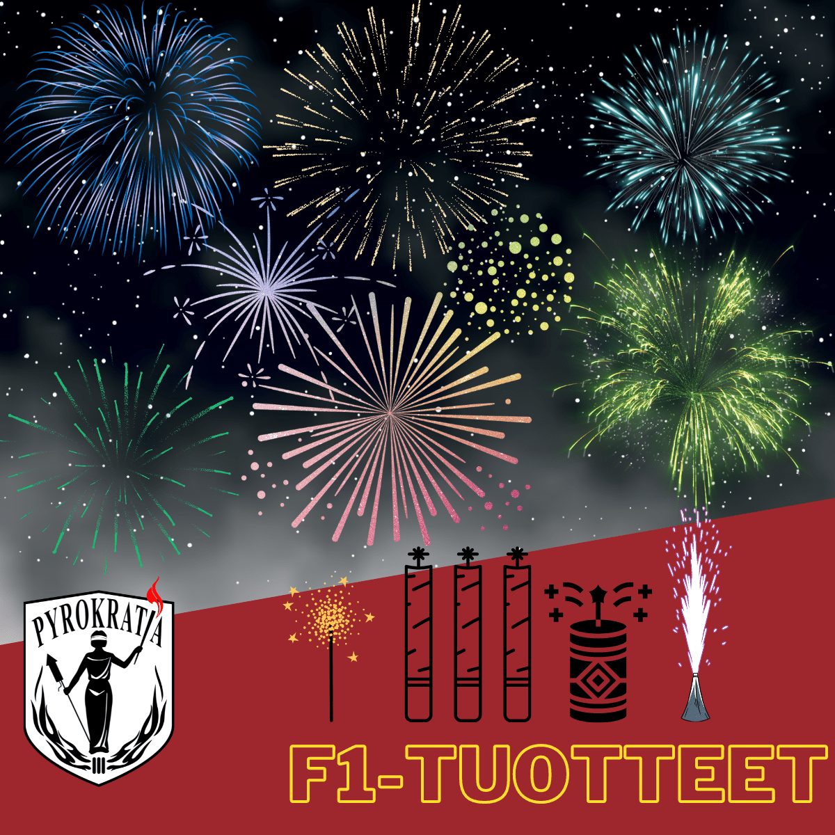 F1-Tuotteet - Pyrokratia Oy