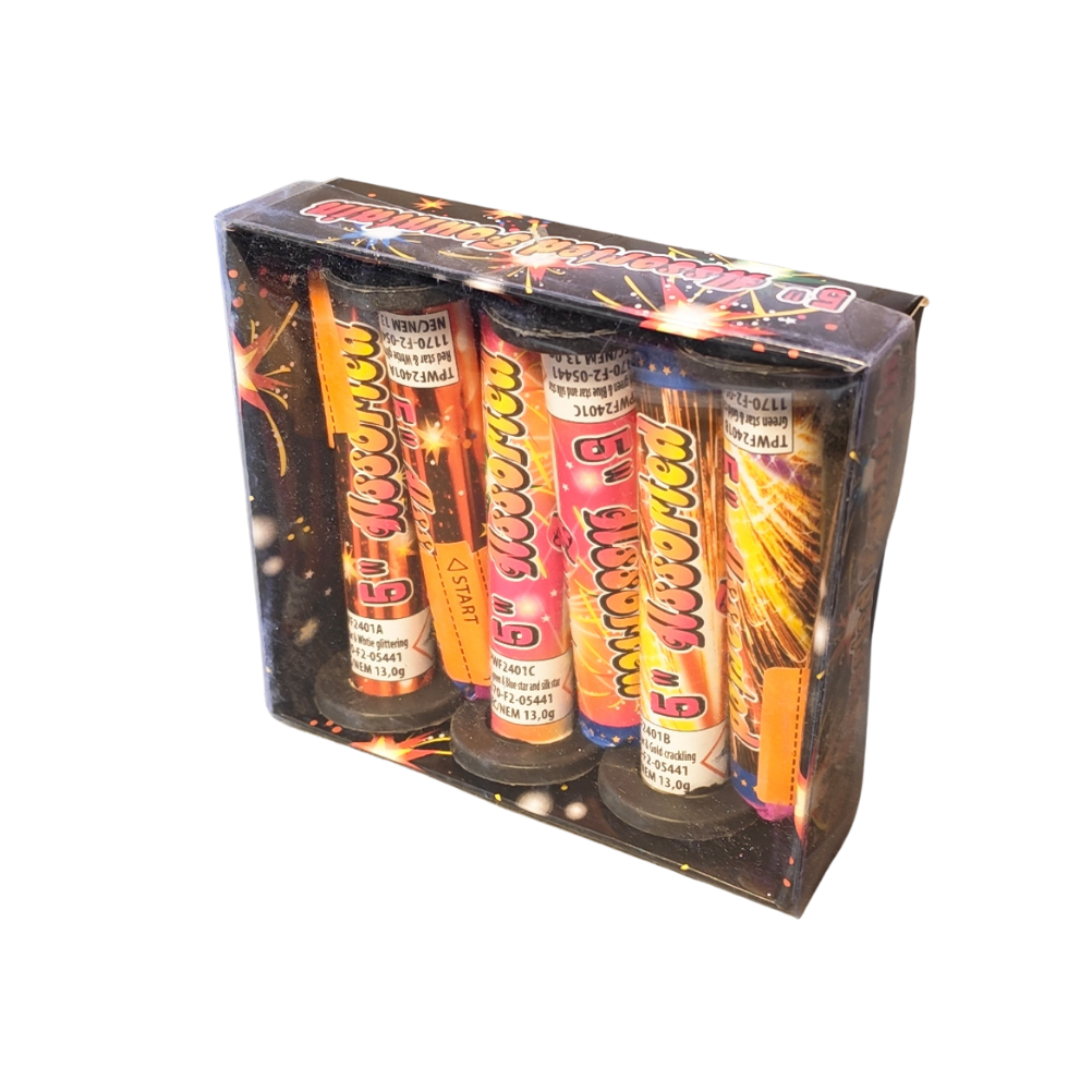 5" Assorted Fountain - Pyrokratia Oy