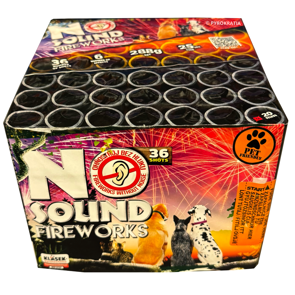 No Sound Fireworks 36s