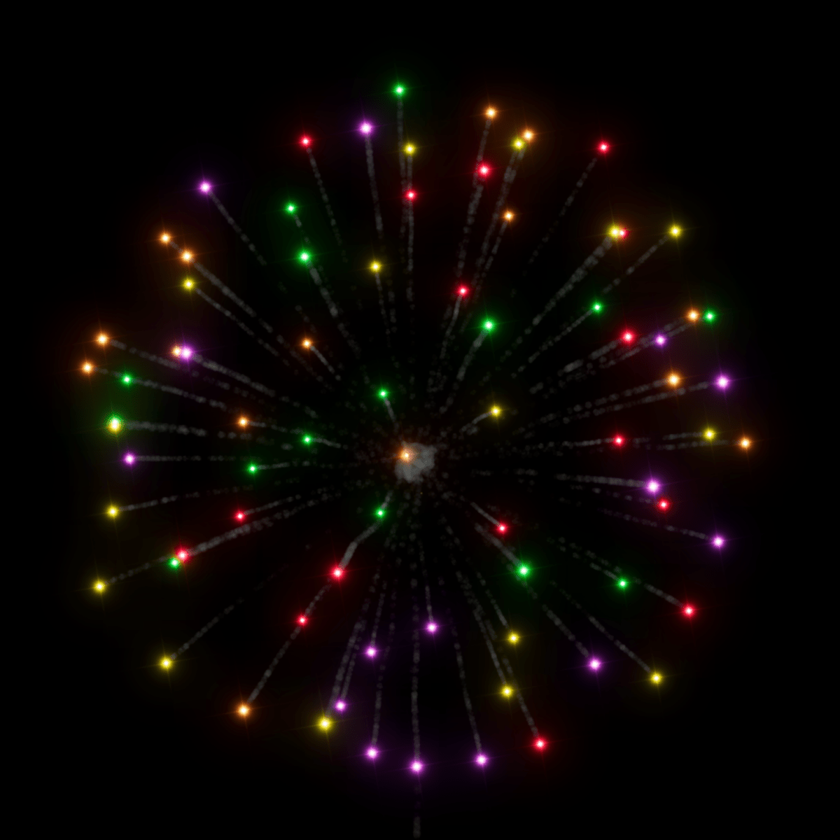 FC 2.5" Color Peony - Pyrokratia Oy