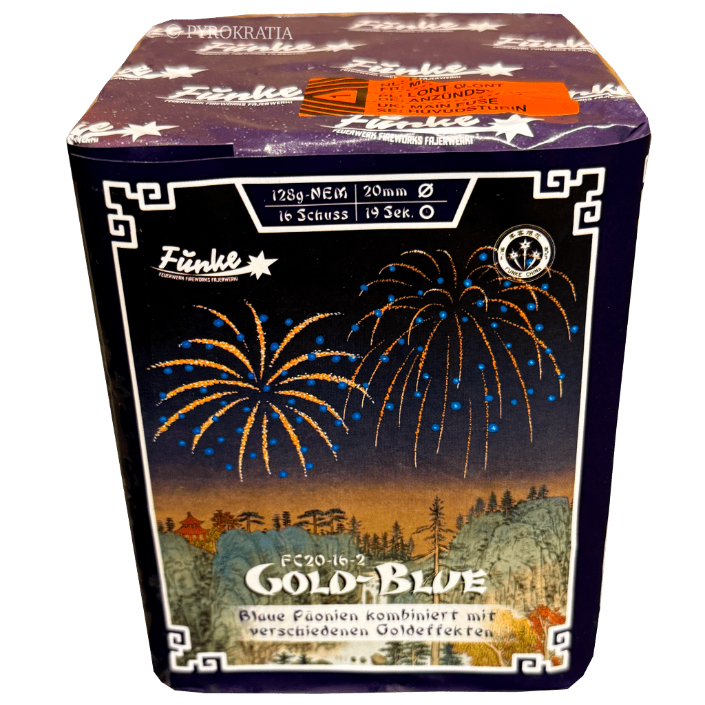 Gold - Blue - Pyrokratia Oy