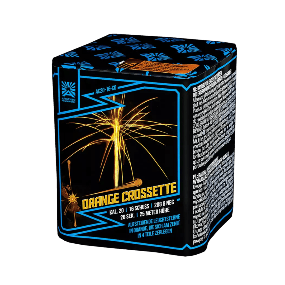 Orange Crossette - Pyrokratia Oy