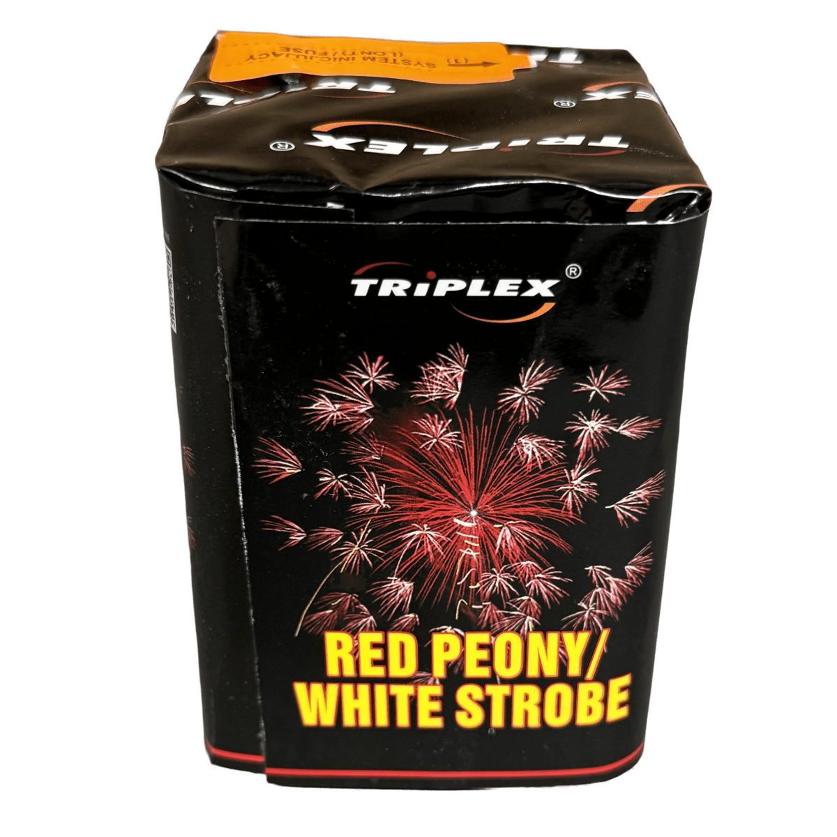 Red Peony / White Strobe 9sh - Pyrokratia Oy
