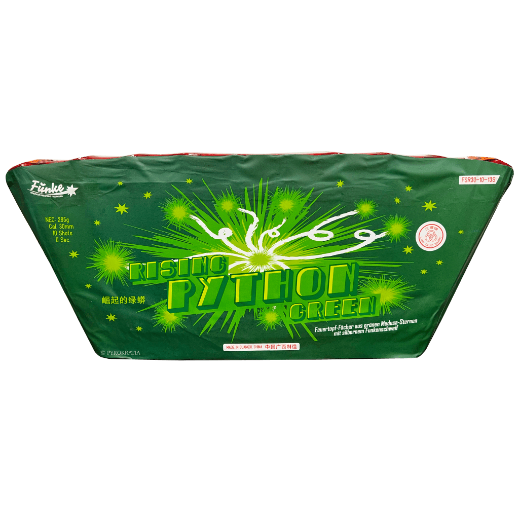 Rising Python Patarivi, eri värejä - Pyrokratia Oy