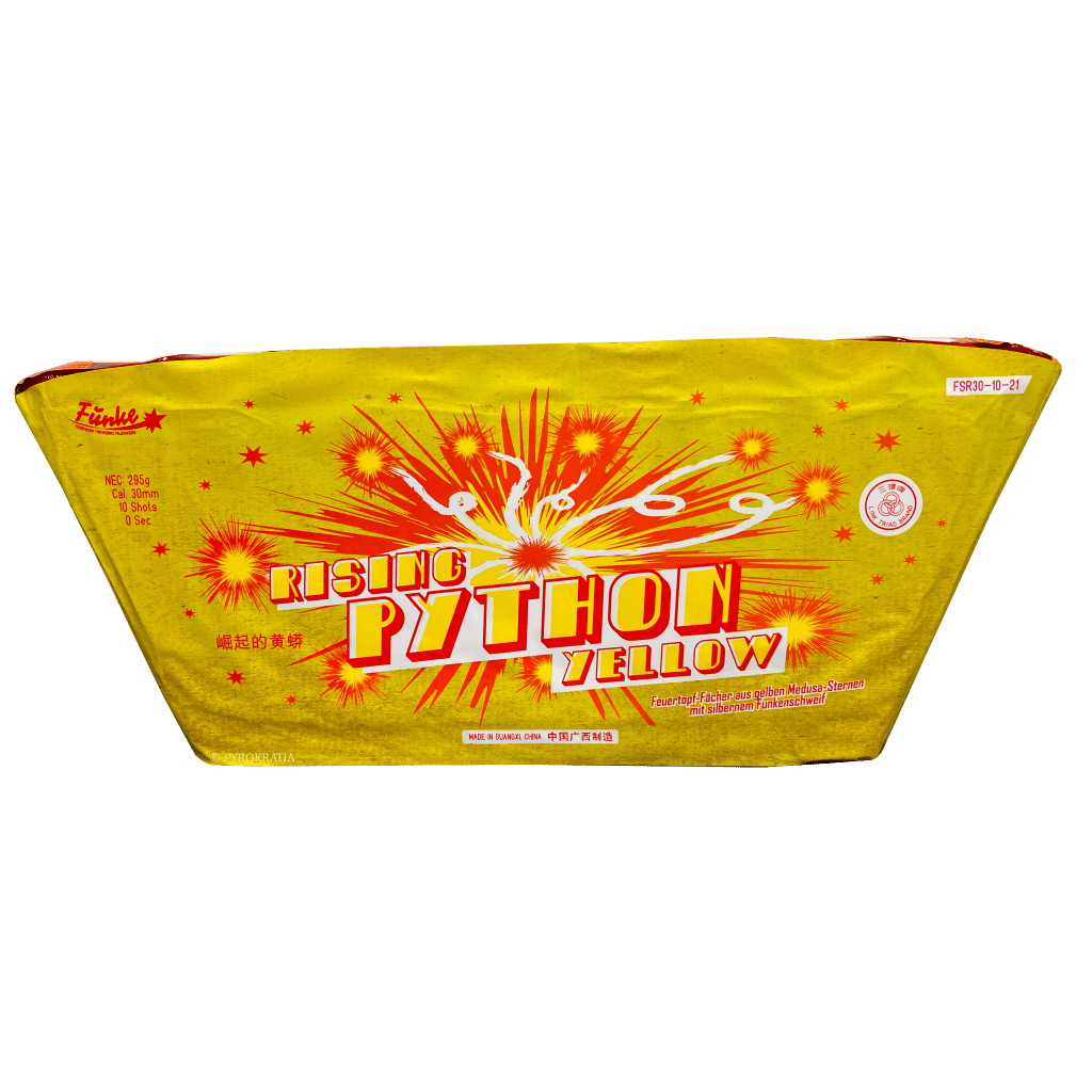 Rising Python Patarivi, eri värejä - Pyrokratia Oy