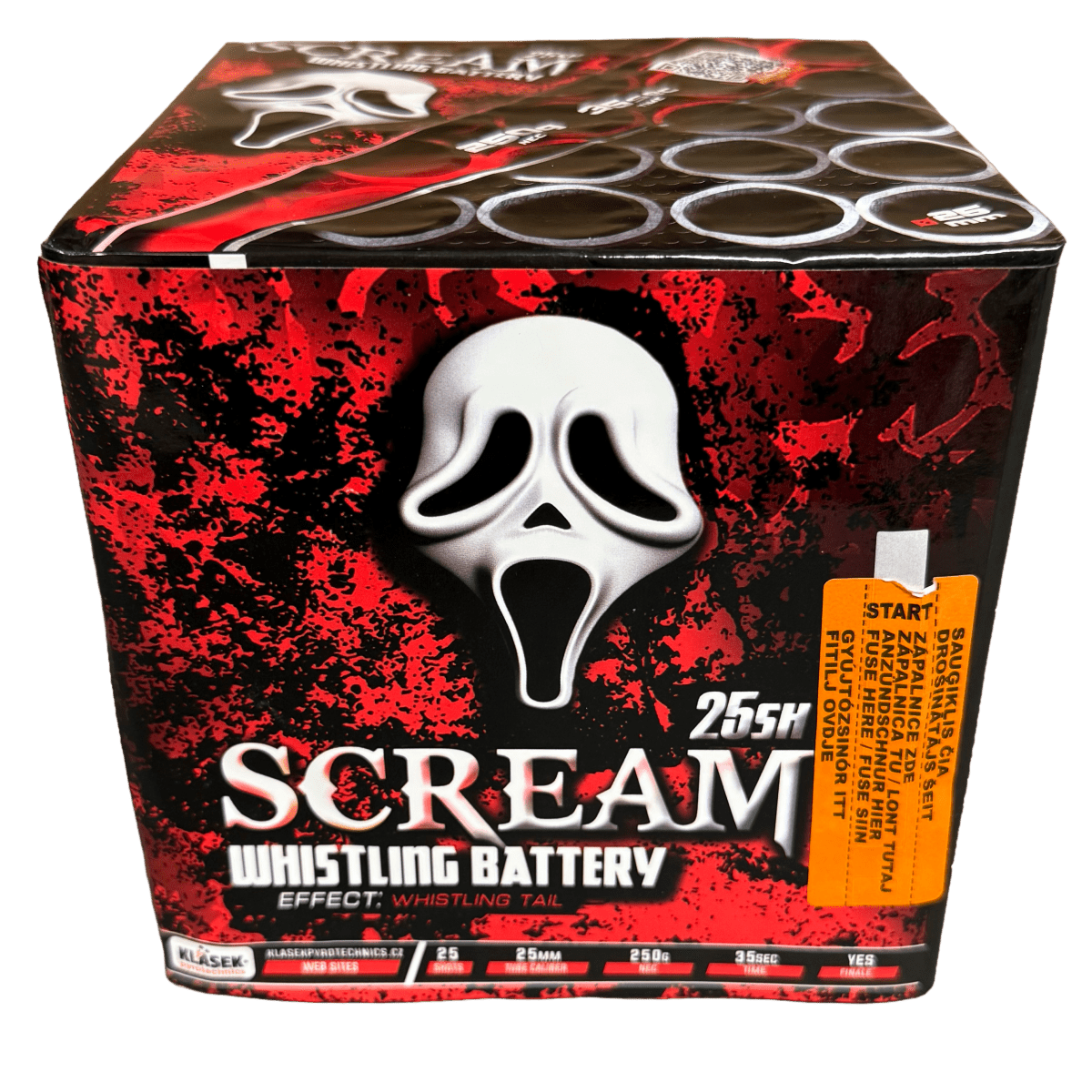 Scream Battery 25sh - Pyrokratia Oy