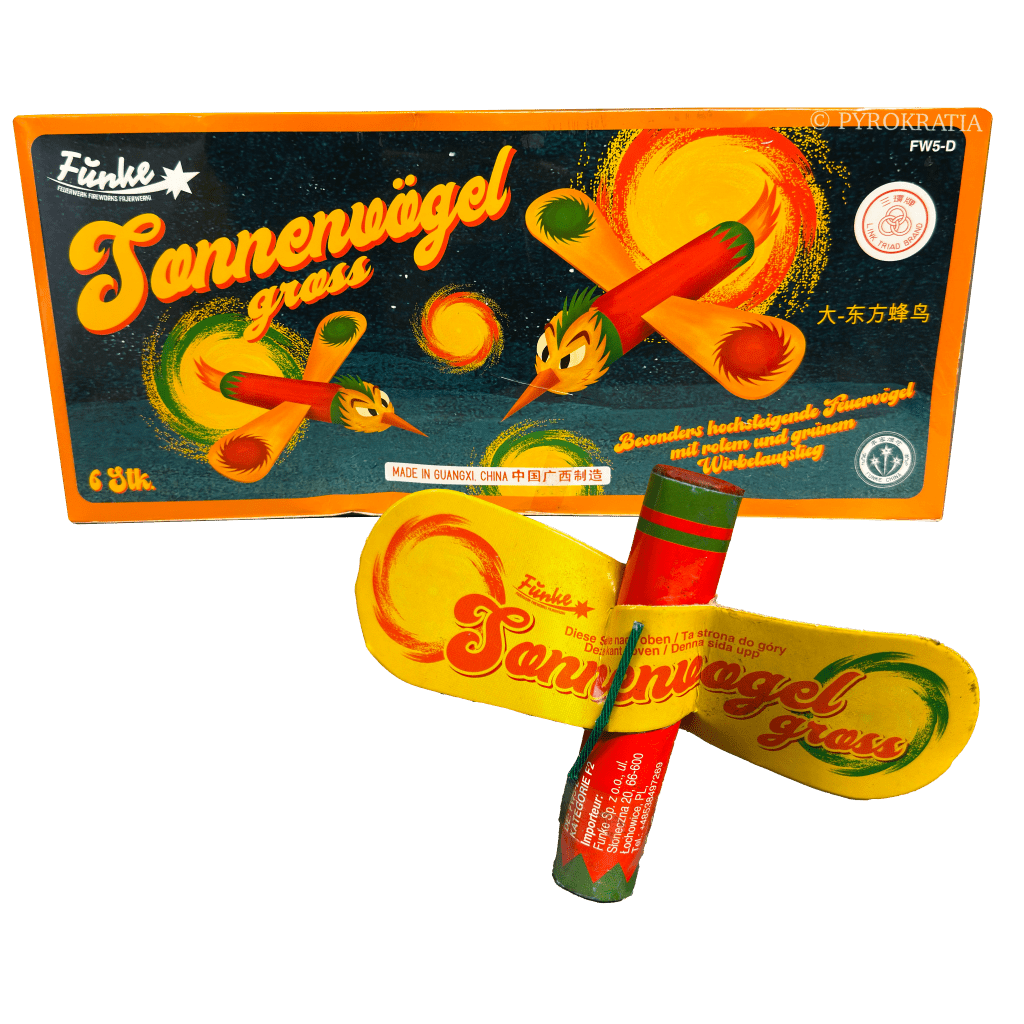 Sonnenvögel Groß - Pyrokratia Oy