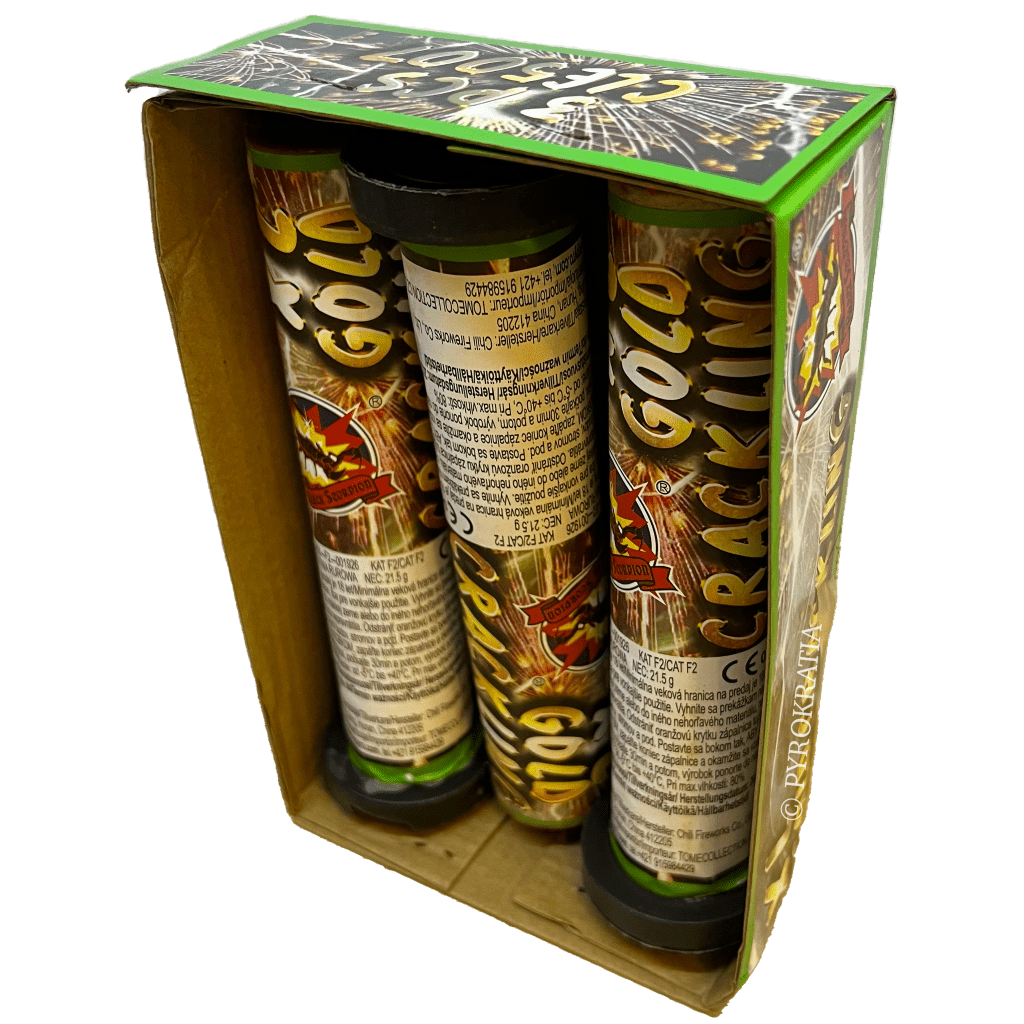 XL Gold Crackling - Pyrokratia Oy