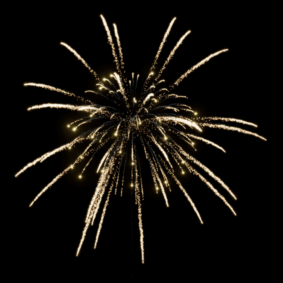 Z 6" Golden Palm w/goldstrobe Pistil - Pyrokratia Oy