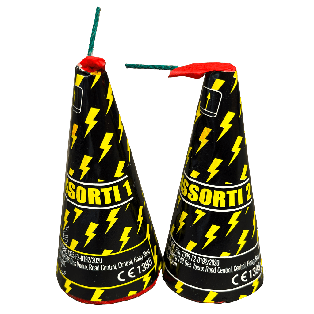 Zena Assorti Fountain 4pcs - Pyrokratia Oy