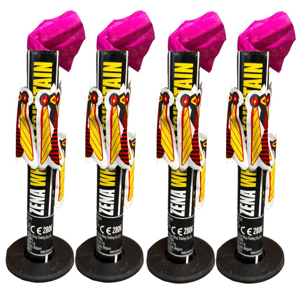 Zena Whistle Fountain 4pcs - Pyrokratia Oy