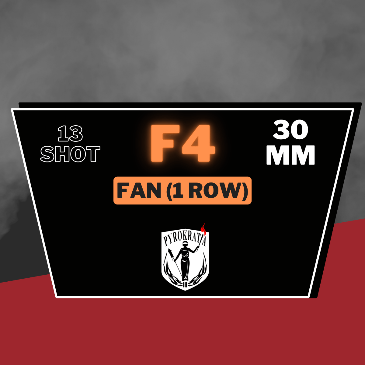 13-Shot Rainbow Fan (Colour Bouquet)