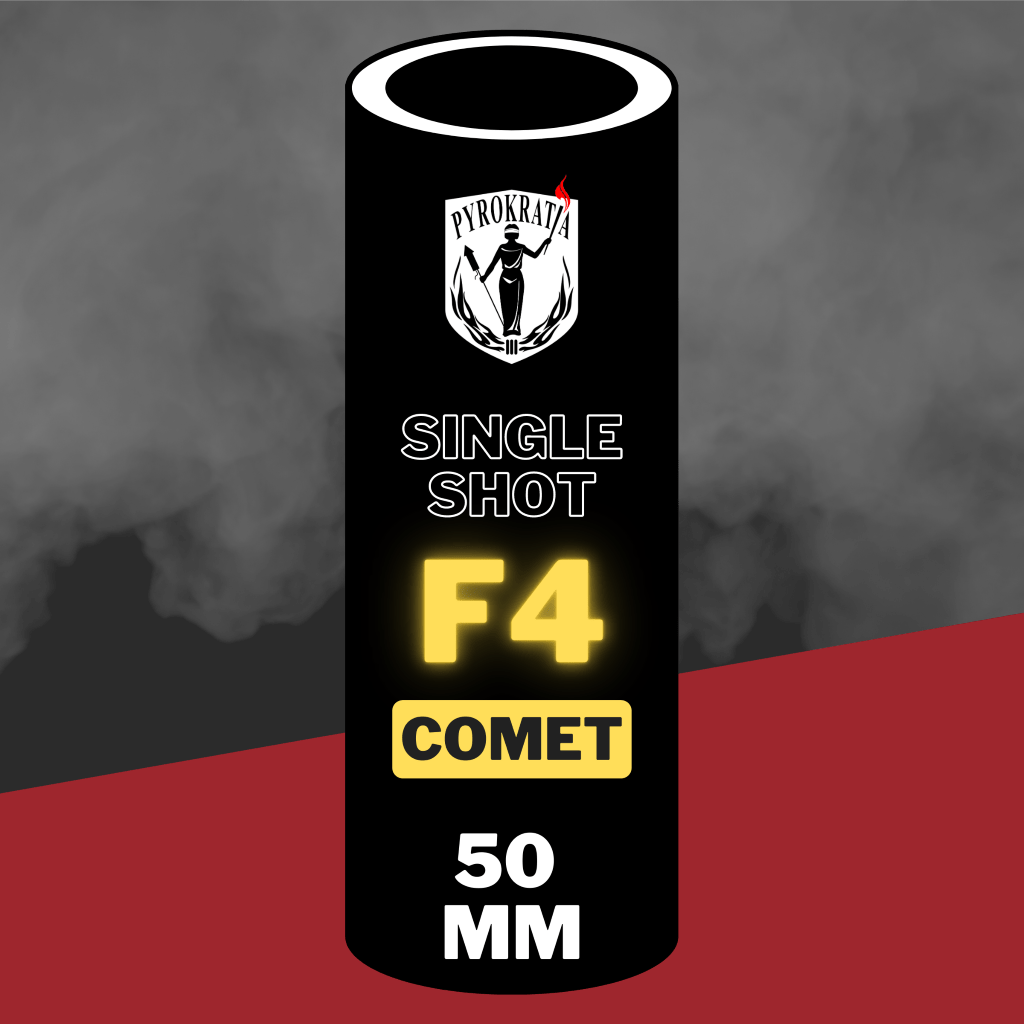 Klasek 50mm Red Tail up to Green Glitter Mine