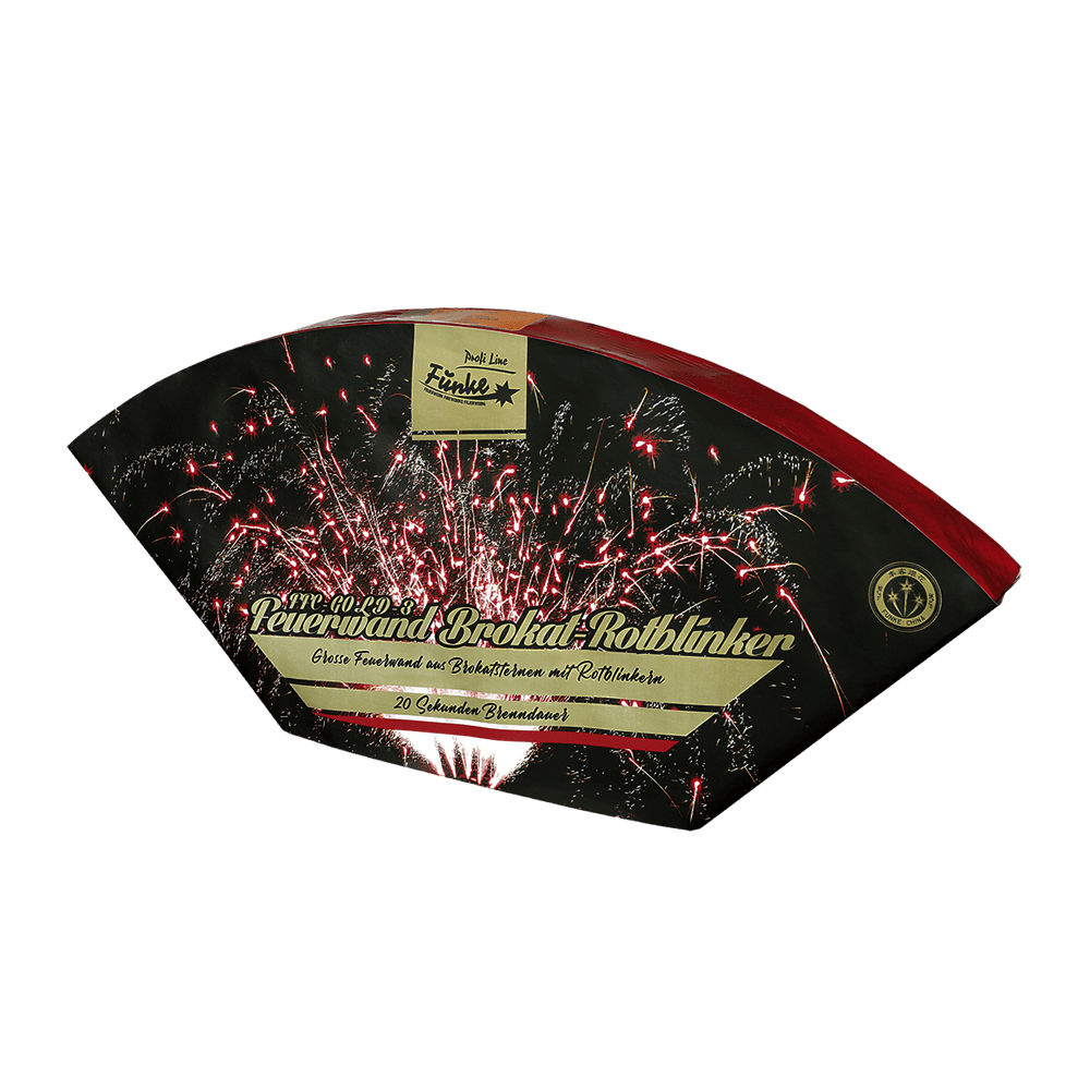 Feuerwand Brokat-Rotblinker
