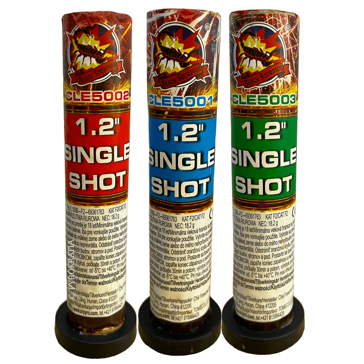 Single Shot 5000A - Pyrokratia Oy