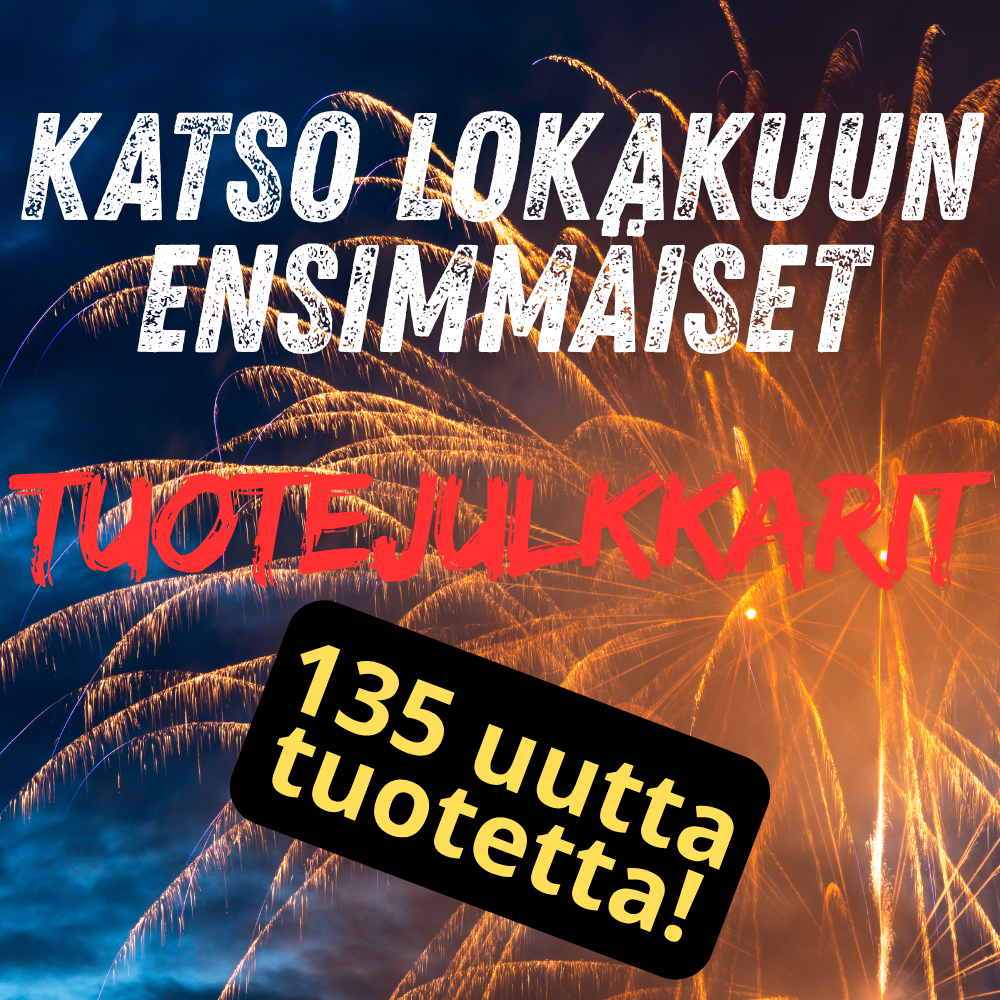 Lokakuun ensimmäiset tuotejulkkarit