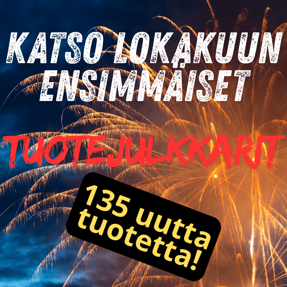 Lokakuun ensimmäiset tuotejulkkarit - Pyrokratia Oy