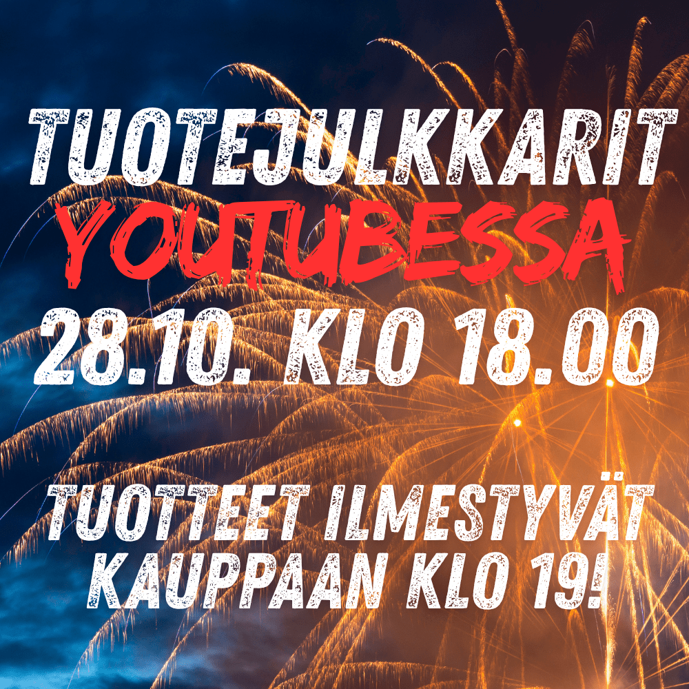 Megalomaaniset tuotejulkkarit 28.10. - Pyrokratia Oy