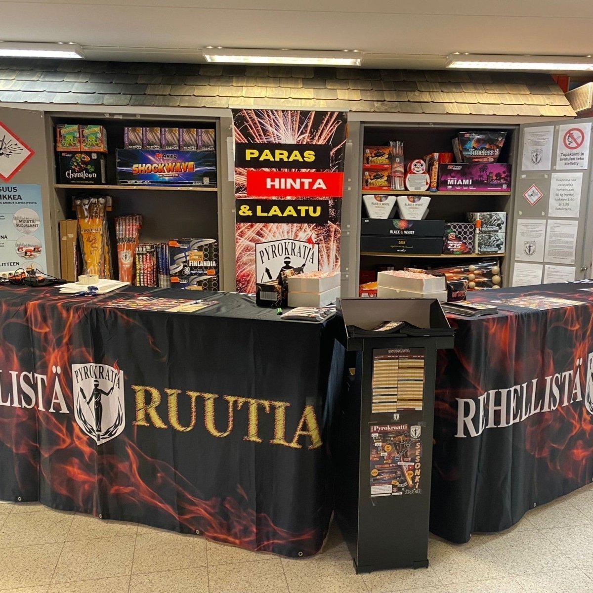 Verkkokauppa ilotulitteiden osalta suljettu tältä vuodelta! - Pyrokratia Oy