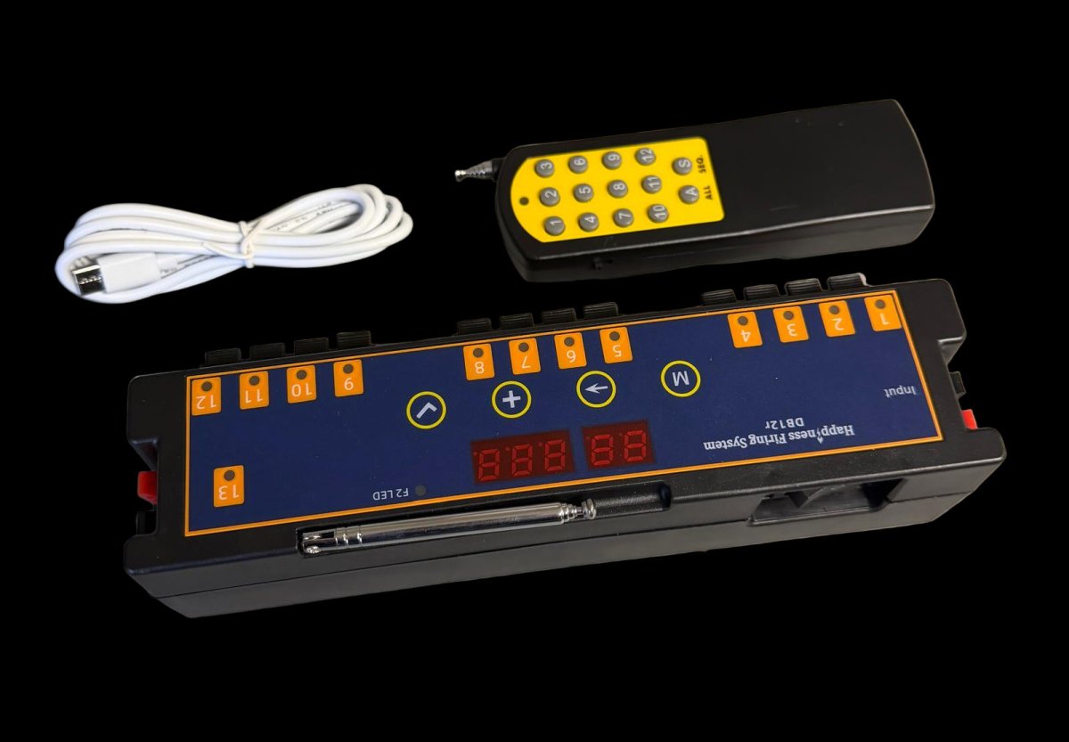 DBR06 - X12 - Paristokäyttöinen ohjelmoitava sytytysjärjestelmä - Pyrokratia Oy