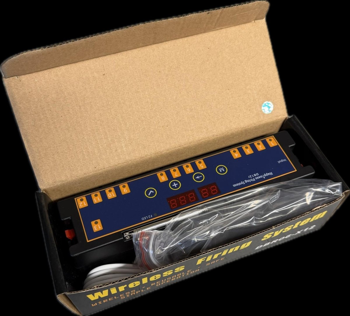 DBR06 - X12 - Paristokäyttöinen ohjelmoitava sytytysjärjestelmä - Pyrokratia Oy