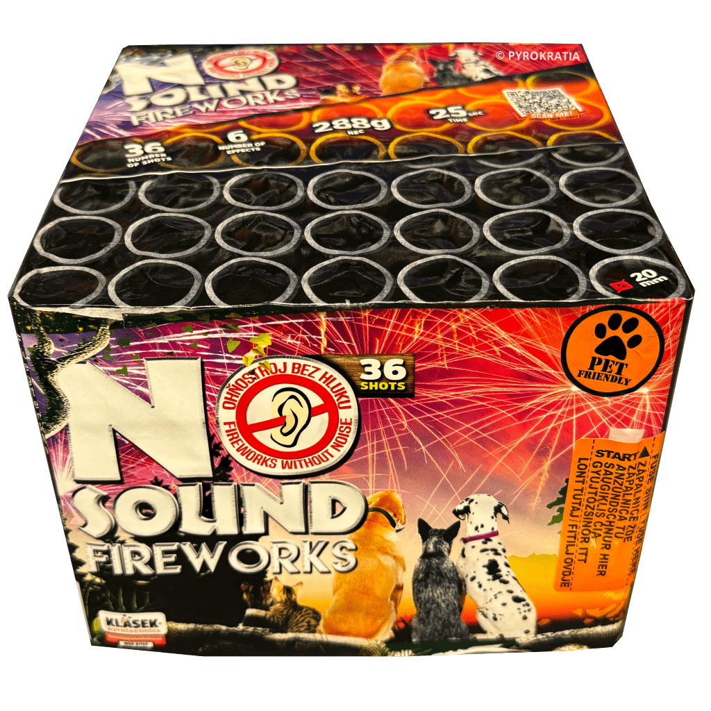No Sound Fireworks 36s - Pyrokratia Oy