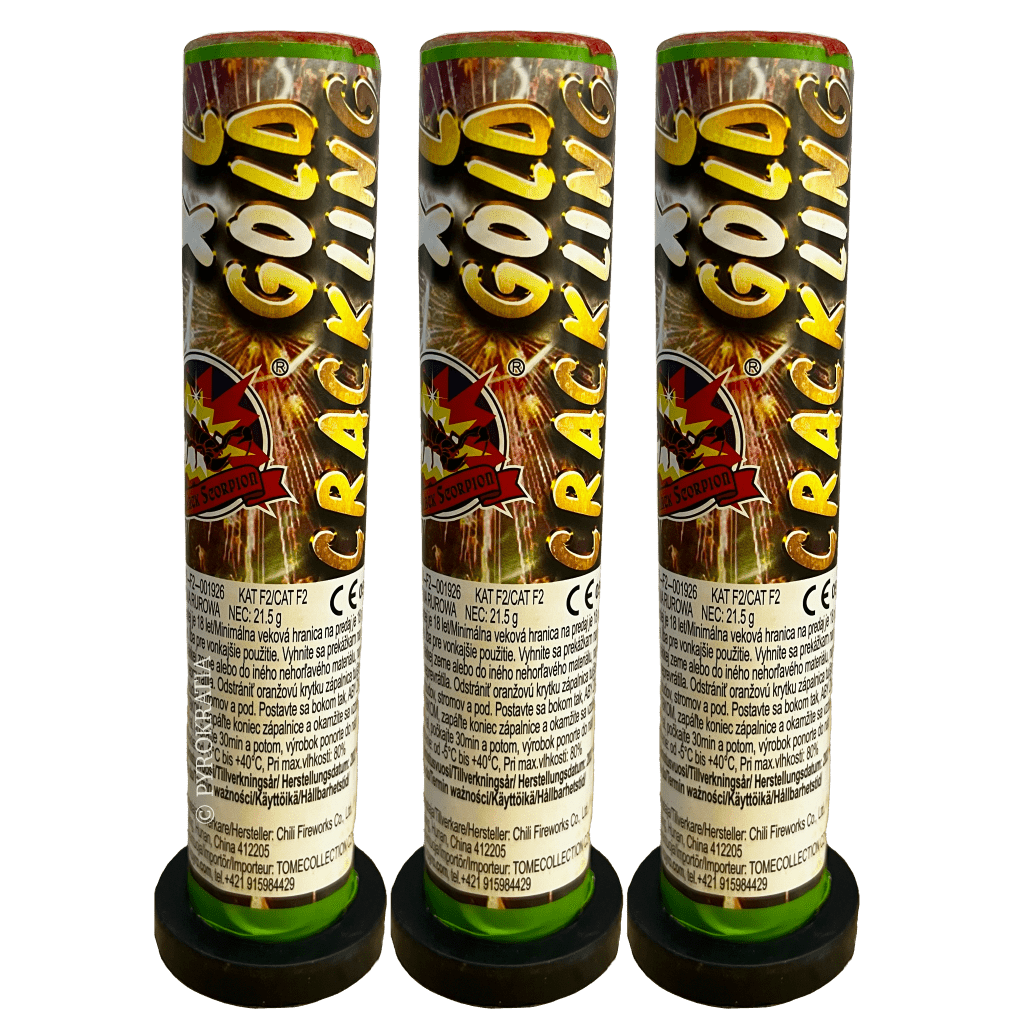 XL Gold Crackling - Pyrokratia Oy