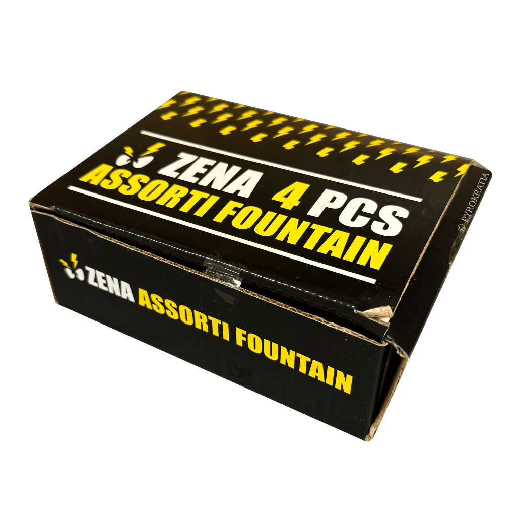 Zena Assorti Fountain 4pcs - Pyrokratia Oy