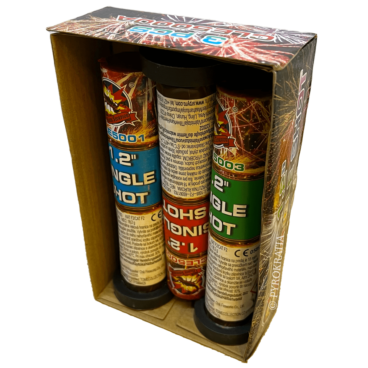 Single Shot 5000A - Pyrokratia Oy