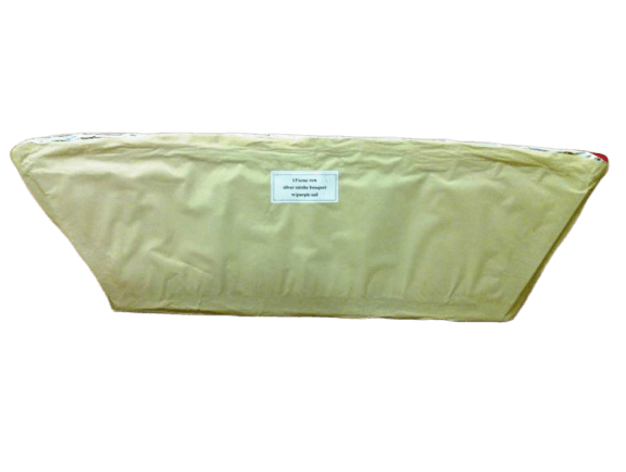 Z 13 - Shot fan gold glitter comet w/ green mine 30 mm - Pyrokratia Oy